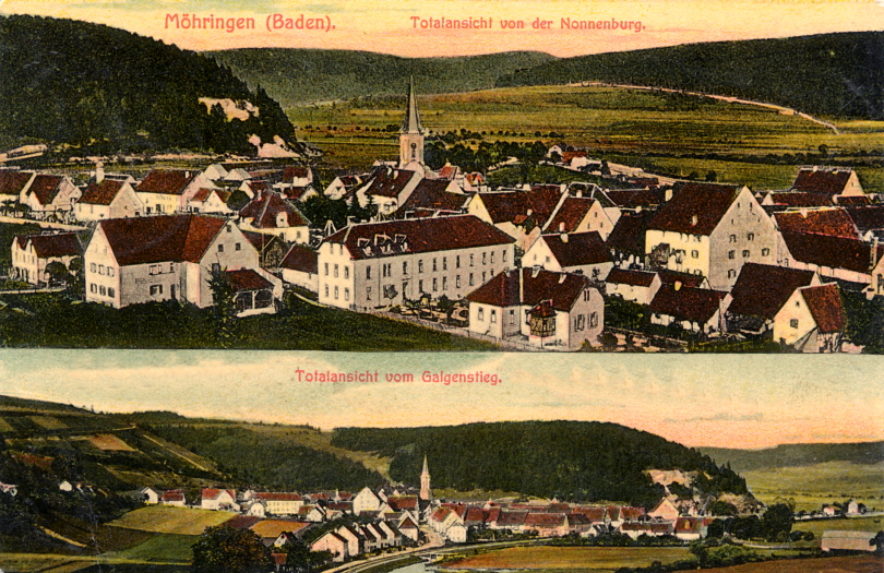 M�hringen um die Jahrhundertwende 1900